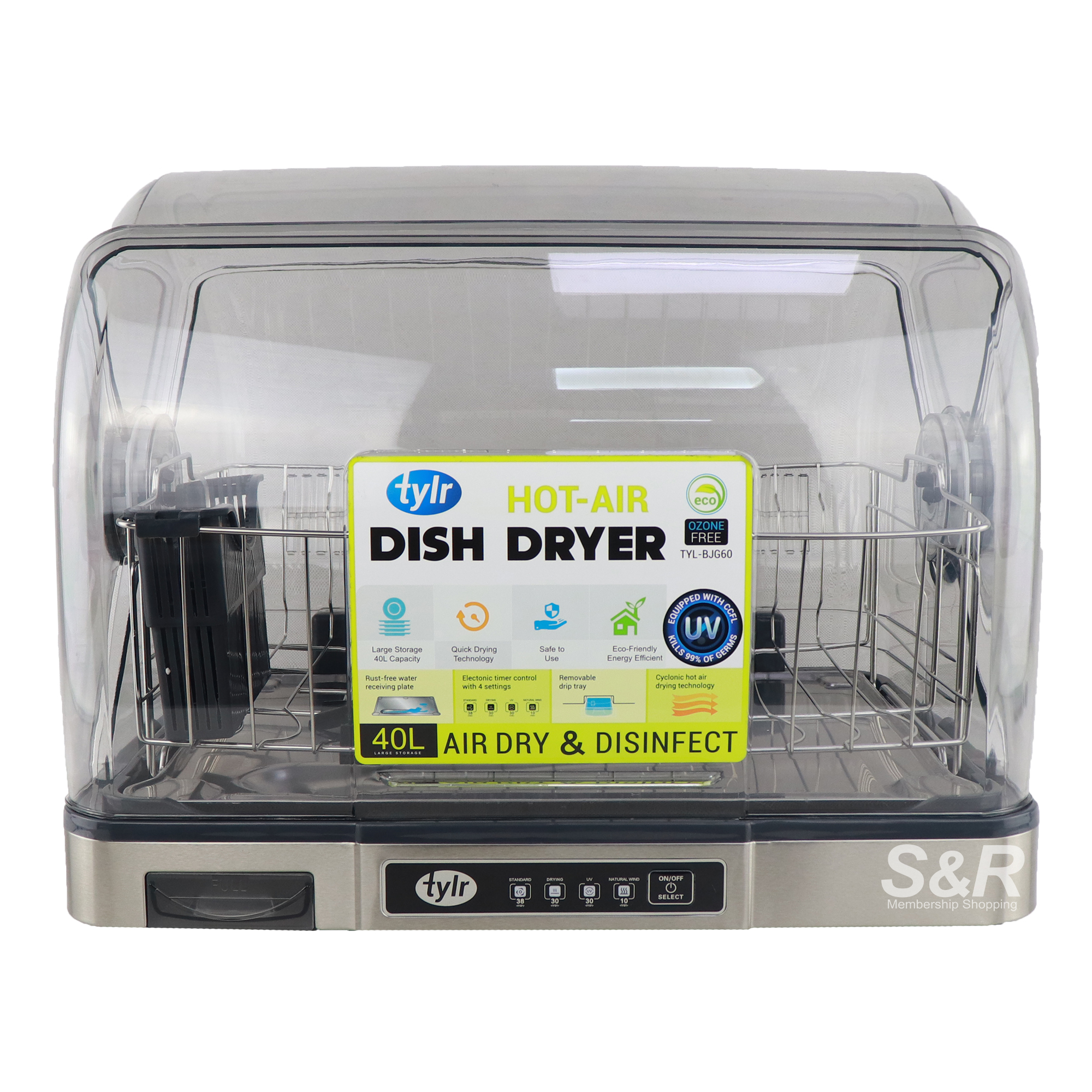 Tylr Hot Air Dish Dryer TYL-BJG60